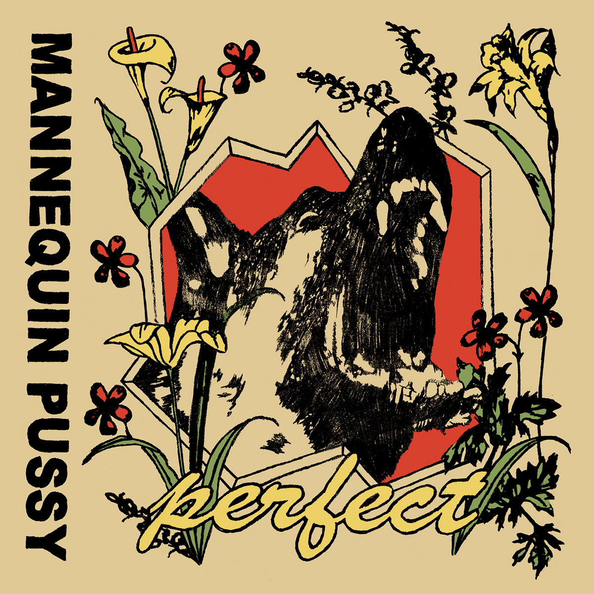 Artwork for Mannequin Pussy's EP, Perfect, due out in May