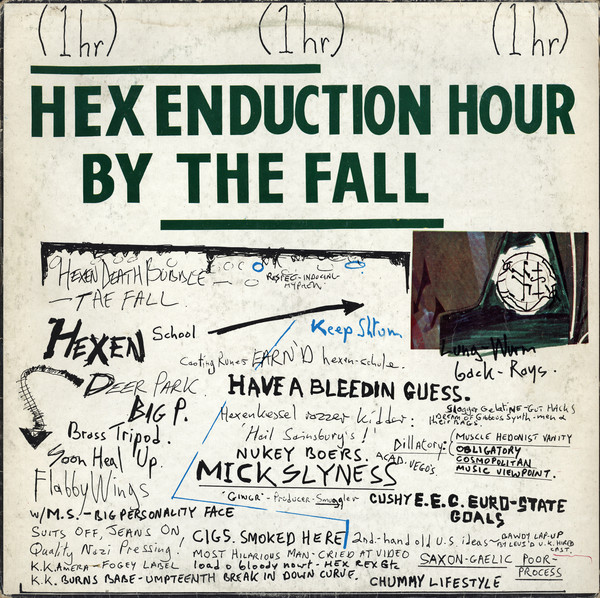 front cover for The Fall's album Hex Enduction Hour