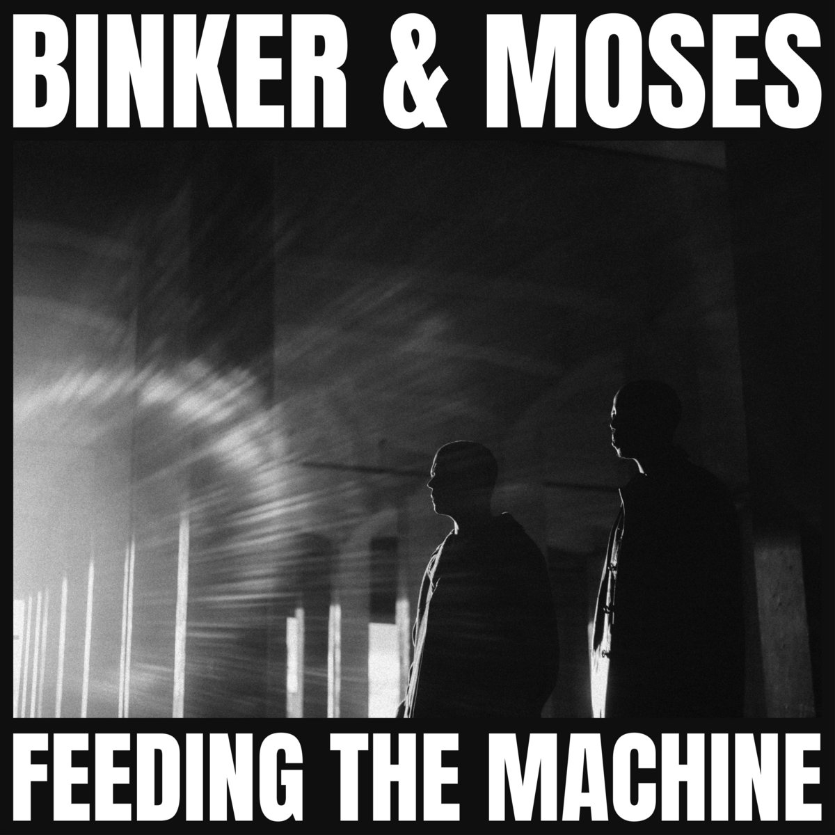 Cover for Binker & Moses's LP, Feeding the Machine